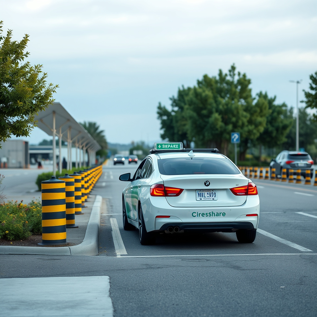Request a Rideshare or Taxi