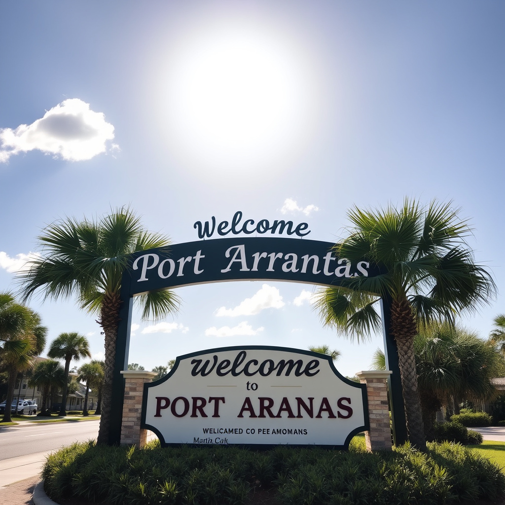 Arrive in Port Aransas