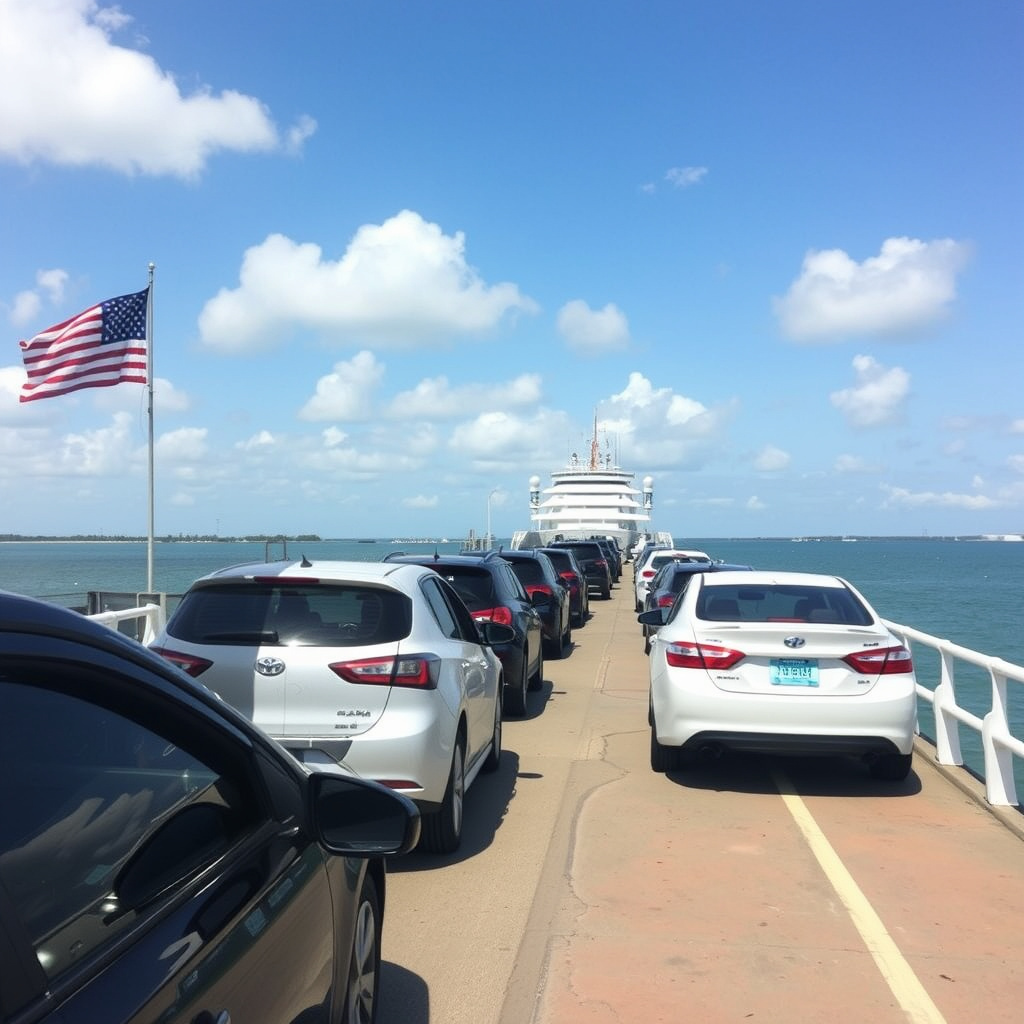Take the Port Aransas Ferry