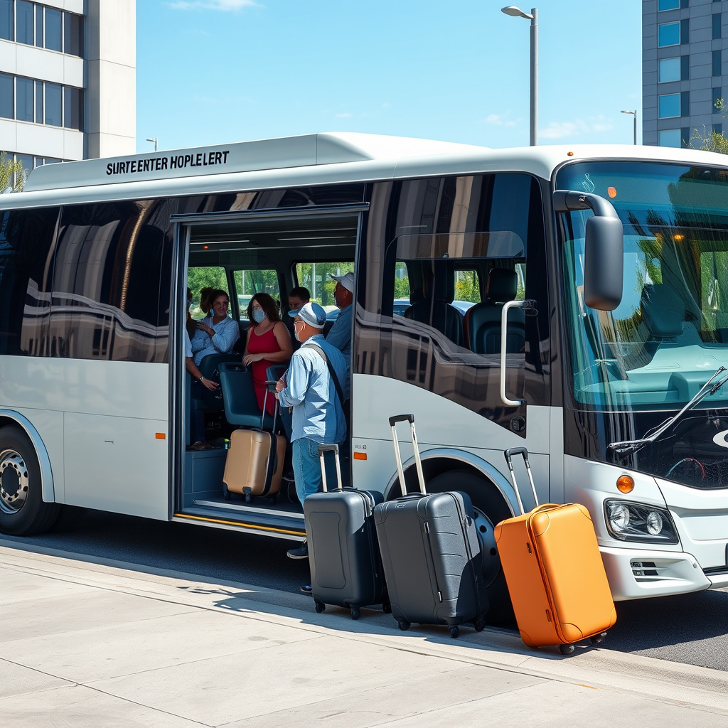 Booking a Shuttle or Bus Service