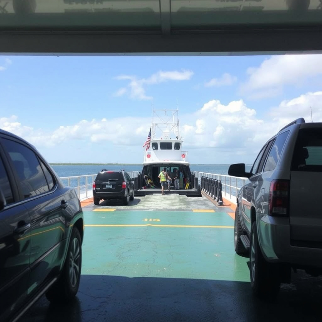 Take the Ferry from Port Aransas to the Mainland